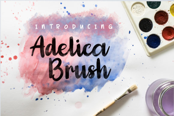 Adelica Brush: The Perfect Script Handwritten Font for Feminine Crafts
