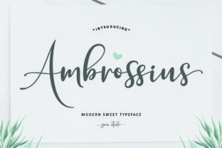 Ambrossius Script: The Handwritten Typeface for Standout Campaigns