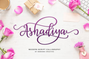 Ashadiya Script Handwritten Font for Elegant Branding and Printables