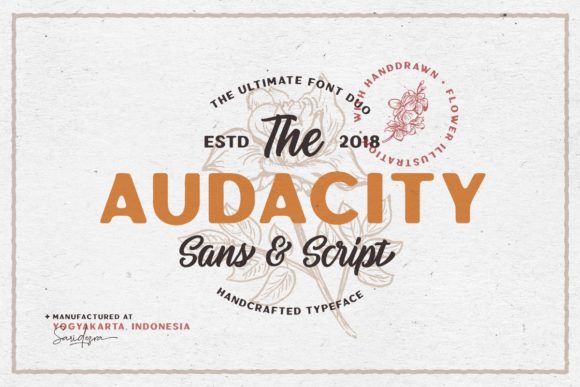 Audacity Duo Typeface Review for Editorial Design