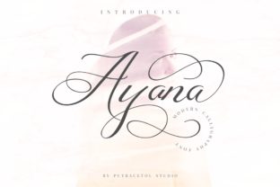 Ayana Font Review: Elegant Script for Luxury Branding