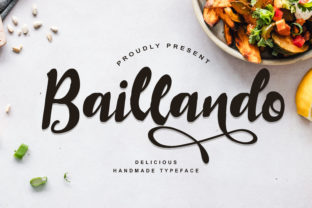 Baillando Script Handwritten Font for Engaging Brand Content