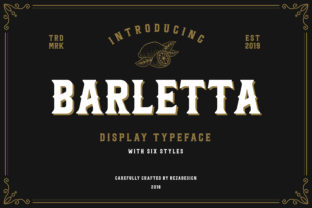 Barletta Font Review: A Vintage Serif for Modern Design