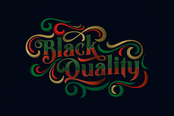 Black Quality Typeface Review for Bold Campaign Design