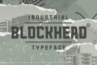Blockhead: The Bold Sans Serif Font for Strong Brand Identity