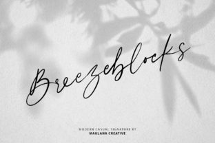 Breezeblocks: The Modern Script Font for Authentic Brand Storytelling