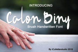 Calon Biny: The Modern Handwritten Font for Striking Campaign Visuals