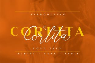 Corlita Trio: The Modern Font Set for Polished Branding