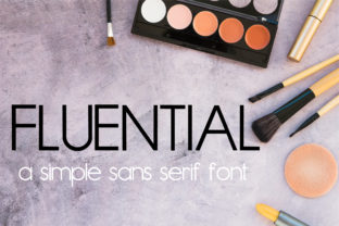 Fluential Typeface Review for Modern Branding