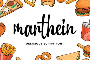 Marthein: The Playful Handwritten Font for Campaign Visuals