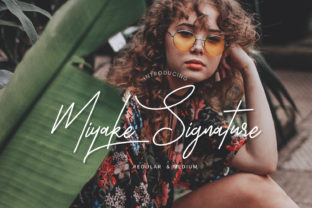 Miyake: The Handwritten Typeface for Authentic Brand Identity