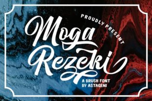 Moga Rezeki Duo: A Playful Script Handwritten Font for Branding