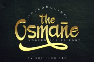 Osmane Font: Elevate Your Brand With Modern Script Typography