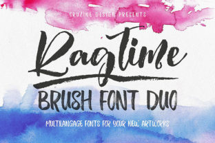 Ragtime: A Cool Brush Font for Authentic Brand Identity