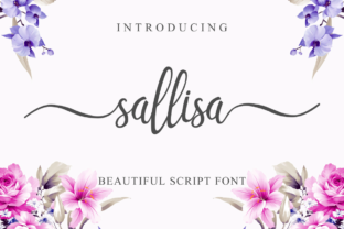 Sallisa: A Modern Script Font for Elegant Web Design