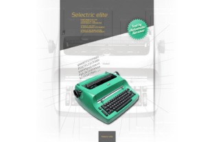 Selectric Elite: The Bold Slab Serif Typeface for Vintage Campaigns
