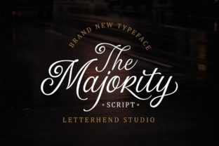 The Majority Font Review: Script Handwritten Design for Campaigns