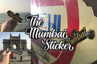 The Mumbai Sticker: A Bold Handwritten Font for High-Impact Campaigns