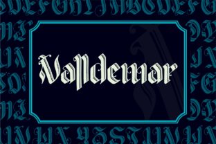 Valldemar: The Blackletter Typeface for Striking Craft Designs