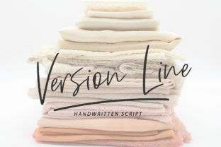 Version Line: A Chic Script Font Review for Upscale Branding