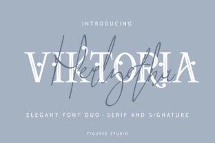Viktoria Duo: A Classic Serif Typeface for Editorial Design